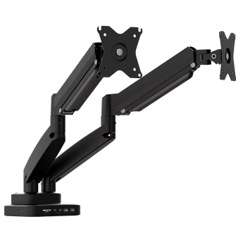 J5Create - JTSA302 Ergonomic Dual-Monitor Mount with Docking Station