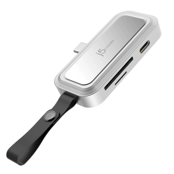 J5Create - JCHSD34W USB-C to SD/microSD Adapter for Smartphones