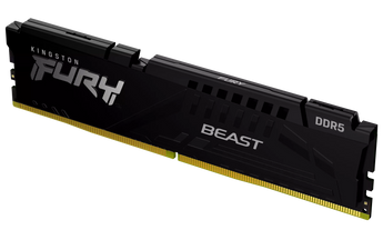 Kingston Fury Beast - 8GB x1 (8GB) , DDR5-5200MT/s , CL40 , Black