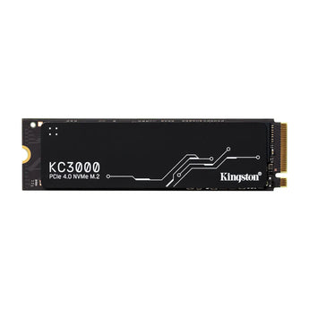 Kingston KC3000 1TB M.2 NVMe PCIe Gen4 SSD for high-performance gaming desktops and laptops. Blazing fast speeds.