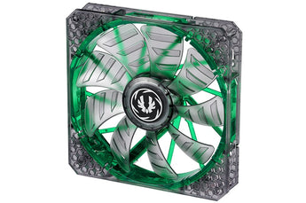 BitFenix Spectre Pro LED 140mm White Case Fan - Green LED
