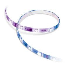 TP-Link Tapo L920-5 multicolor smart light strip showing a vibrant array of colors and flexible placement options for indoor/outdoor use.