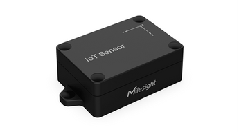 Milesight MLS-SNSR-TILT tilt sensor for home automation, showing angle detection capabilities.