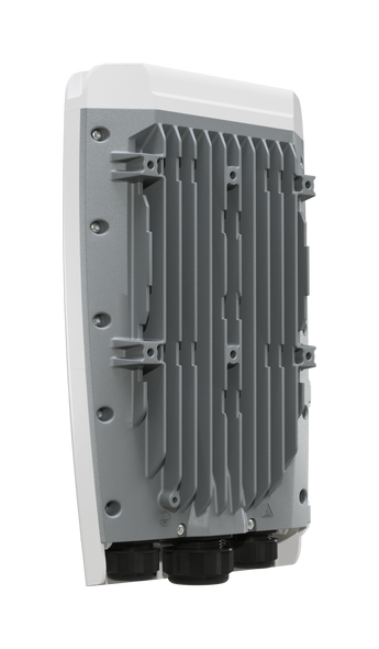 MikroTik FiberBox Plus (MT-RBCRS305-1G-4S+OUT) for outdoor fiber networking. Features RouterOS L5 license and multiple SFP+ ports.