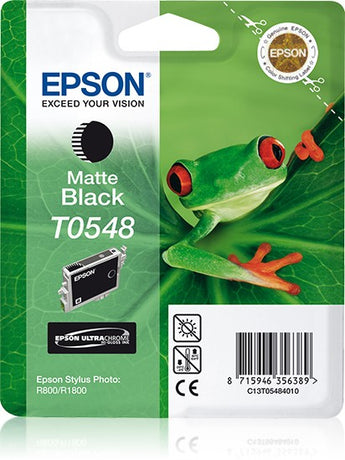 Epson T0548 Matte Black Ink Cartridge (C13T05484010)