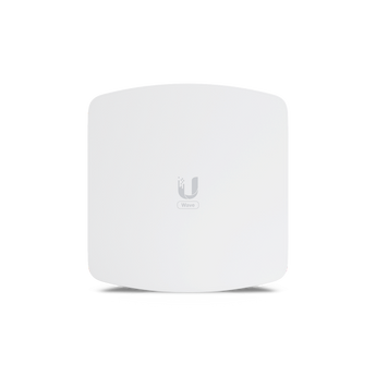 Ubiquiti Wave-AP: a 60GHz/5GHz access point with a 30-degree antenna, designed for wireless point-to-multipoint deployments. Includes POE injector.
