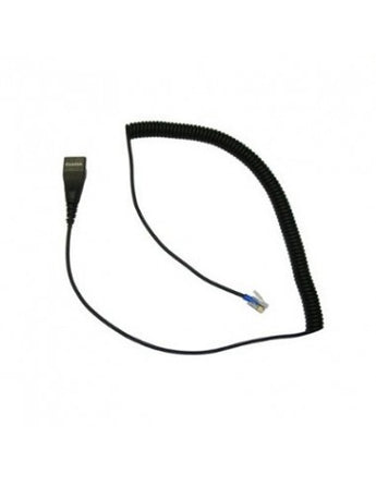 Talk 2 Quick Disconnect to RJ9 cable, connects TT-SE906-QD and TT-SD906-QD headsets. OPLQD002(P) for easy communication.