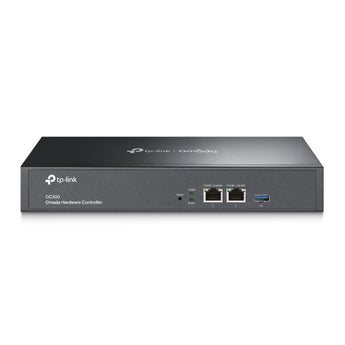 TP-Link OC300 Omada Cloud Controller with 2 Gigabit ports and 1 USB 3.0 port, used for centralized network management.