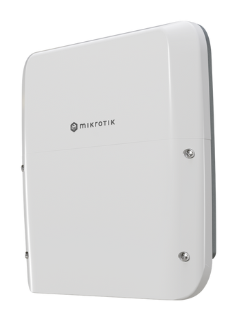 MikroTik RB5009UPr+S+OUT: Outdoor PoE router featuring 7x Gigabit Ethernet, 1x 2.5 Gigabit Ethernet ports. Rugged design for demanding environments.