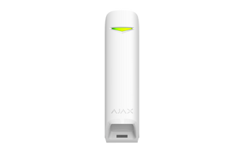 AJAX MotionProtection white wireless narrow motion detector for indoor use, designed for windows and doors, AJAX-MP-CRT-W.