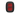 Black AJAX DoubleButton Jeweller: Wireless smart button for activating panic alarms or controlling smart home devices.