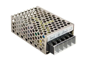 Mean Well 15W Single Output DC-DC Converter, converts 24VDC, model MW-12DC24DC-15. Used for stable power conversion.
