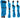Corsair Premium Individually Sleeved Modular Cable Starter Kit - Blue