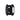 Black plastic holder for the AJAX Button or DoubleButton Jeweller, used for secure mounting of the panic button.