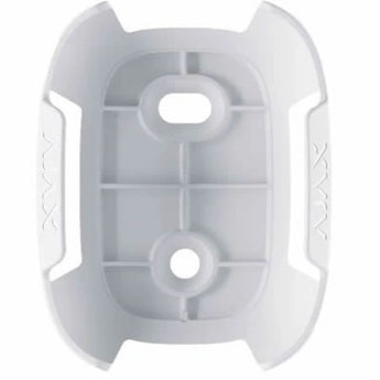 White plastic holder for the Ajax Security Button or DoubleButton, providing secure wall or surface mounting.