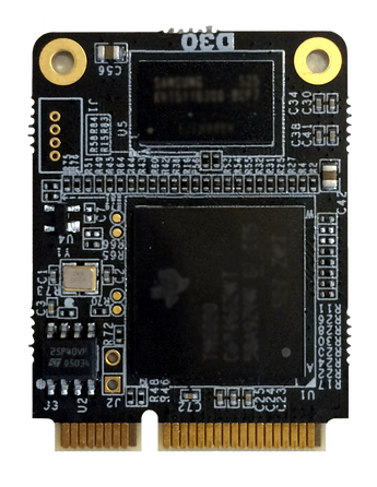 Yeastar D30 DSP Expansion Module. A circuit board with electronic components, designed to increase the capacity of S100 & S300 PBX systems.
