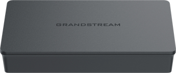 Grandstream GWN7700: 5-port unmanaged Gigabit Ethernet switch in a compact plastic case for desktop or wall mounting. Provides high-speed network connectivity.