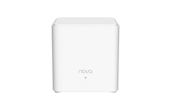 Tenda Nova MX3 single mesh node. White, compact design for extending Wi-Fi 6 coverage throughout your home.