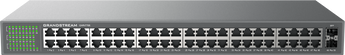Grandstream GWN7706: A 48-port unmanaged Gigabit Ethernet switch with 2 SFP ports for fast, reliable network connectivity.
