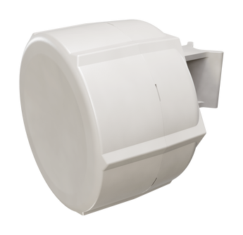 MikroTik SXT LTE6 kit: Weatherproof outdoor LTE antenna with FG621-EA card for uninterrupted mobile internet connectivity.