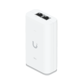Ubiquiti U-PoE++ adapter, a gigabit PoE++ injector providing 48V and up to 60W of power for compatible devices.