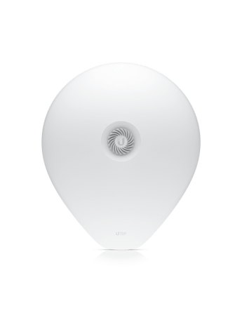 Ubiquiti airFiber 60GHz XG (AF60-XG) point-to-point bridge. Features a built-in 60 GHz radio and SFP+ port for high-speed connectivity.