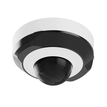 AJAX Security 5MP IP White Mini Dome Camera with 2.8mm wide-view lens, offering reliable surveillance and easy installation.