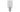 White AJAX Wireless WaterStop with 20 mm Thread. A smart valve for remote water control and leak prevention.