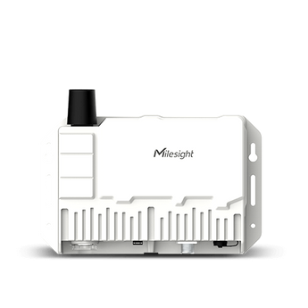 Milesight SG50-LTE Solar LoRaWAN Gateway providing wireless IoT connectivity via LoRaWAN and cellular LTE in remote locations.