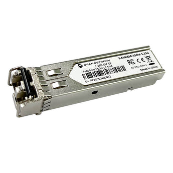 Grandstream GWN-MM-1G Multi-Mode SFP transceiver module for reliable, high-speed 550-meter fiber optic network connections.