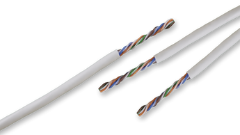 Acconet CAT6 100m white indoor Ethernet cable, CCA UTP, in a pull box for easy installation. Ideal for home or office networks.
