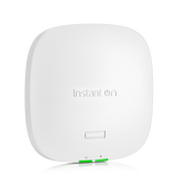HPE Networking Instant On WiFi 6E AP32: A compact, indoor wireless access point with tri-band support for enhanced connectivity.