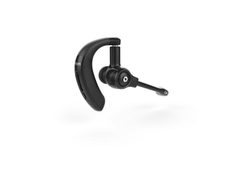 Snom A150 wireless DECT headset; over-the-ear style, providing clear audio and passive noise cancellation for office use.