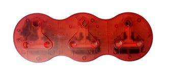 Acconet Surge Adaptor with three 16A South African (SA) plugs, providing reliable surge protection for electronics.