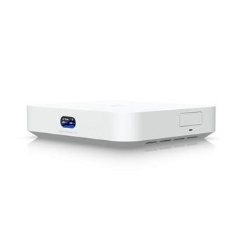 Ubiquiti UniFi Cloud Gateway Max (UCG-MAX): Compact gateway with multi-WAN load balancing, 2.5G ports, and NVR storage option.