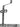 Small 150mm tripod wall bracket for mounting antennas, made of durable 30x3mm steel. Ideal for secure, stable installations.