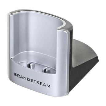 Grandstream DP730 replacement charging base. No power supply included. Used to charge the DP730 cordless DECT handset.