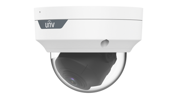 Uniview UNV 2MP ColorHunter fixed dome IP camera with 4mm lens providing color night vision for reliable surveillance.