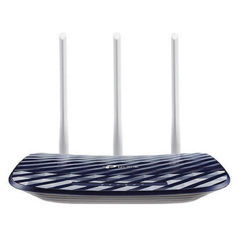 TP-Link Archer C20 AC750 wireless router with dual-band technology providing fast 2.4GHz and 5GHz Wi-Fi speeds for home or office.