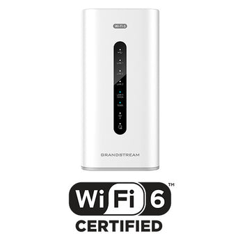 Grandstream GCC6010W: Unified Communications IP-PBX and networking system with integrated WiFi 6, firewall, router, and switch.