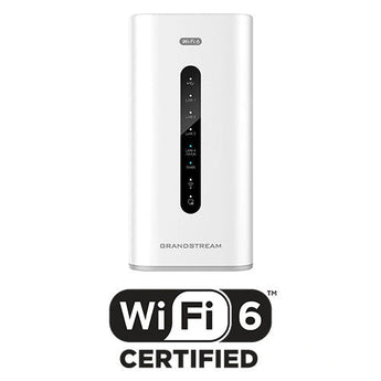 Grandstream GCC6010W: Unified Communications IP-PBX and networking system with integrated WiFi 6, firewall, router, and switch.