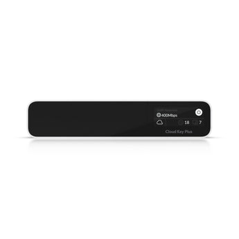 Ubiquiti UniFi CloudKey+ (UCK-G2-SSD), a compact console with pre-installed 1TB SSD for UniFi network application and site management.