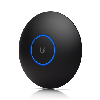 Black Ubiquiti UniFi cover compatible with U6+, U6 Lite, and nanoHD access points, providing a protective and stylish enclosure.