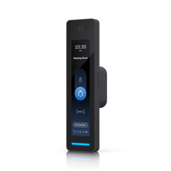 UniFi Access Reader G3 Pro (UA-G3-Pro-B): NFC reader with integrated camera, PIN pad, and doorbell for secure door entry.