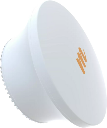 Mimosa B24 24GHz PtP backhaul radio providing gigabit, point-to-point wireless connectivity for networks. Compact, lightweight design.