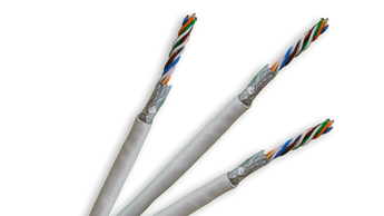 Acconet CAT6 500m white Ethernet cable roll, CCA UTP, for indoor network installations. Provides reliable data transmission.