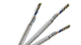 Acconet CAT6 500m white Ethernet cable roll, CCA UTP, for indoor network installations. Provides reliable data transmission.