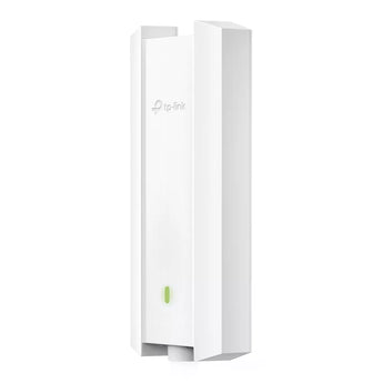 TP-Link AX1800 HD Indoor/Outdoor WiFi 6 Access Point (TP-EAP623HD-O) providing high-speed wireless internet with gigabit Ethernet and PoE support.