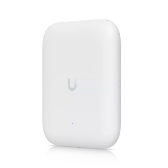 Ubiquiti UniFi U7-Outdoor Access Point: All-weather WiFi 7 AP with directional super antenna, designed for outdoor use with versatile mounting.