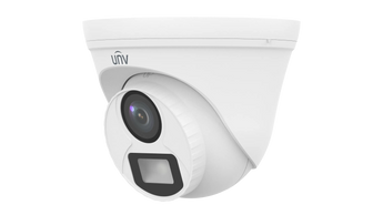 Uniview UNV 2MP ColorHunter fixed turret analog camera with a lens. It provides color images in low-light conditions.